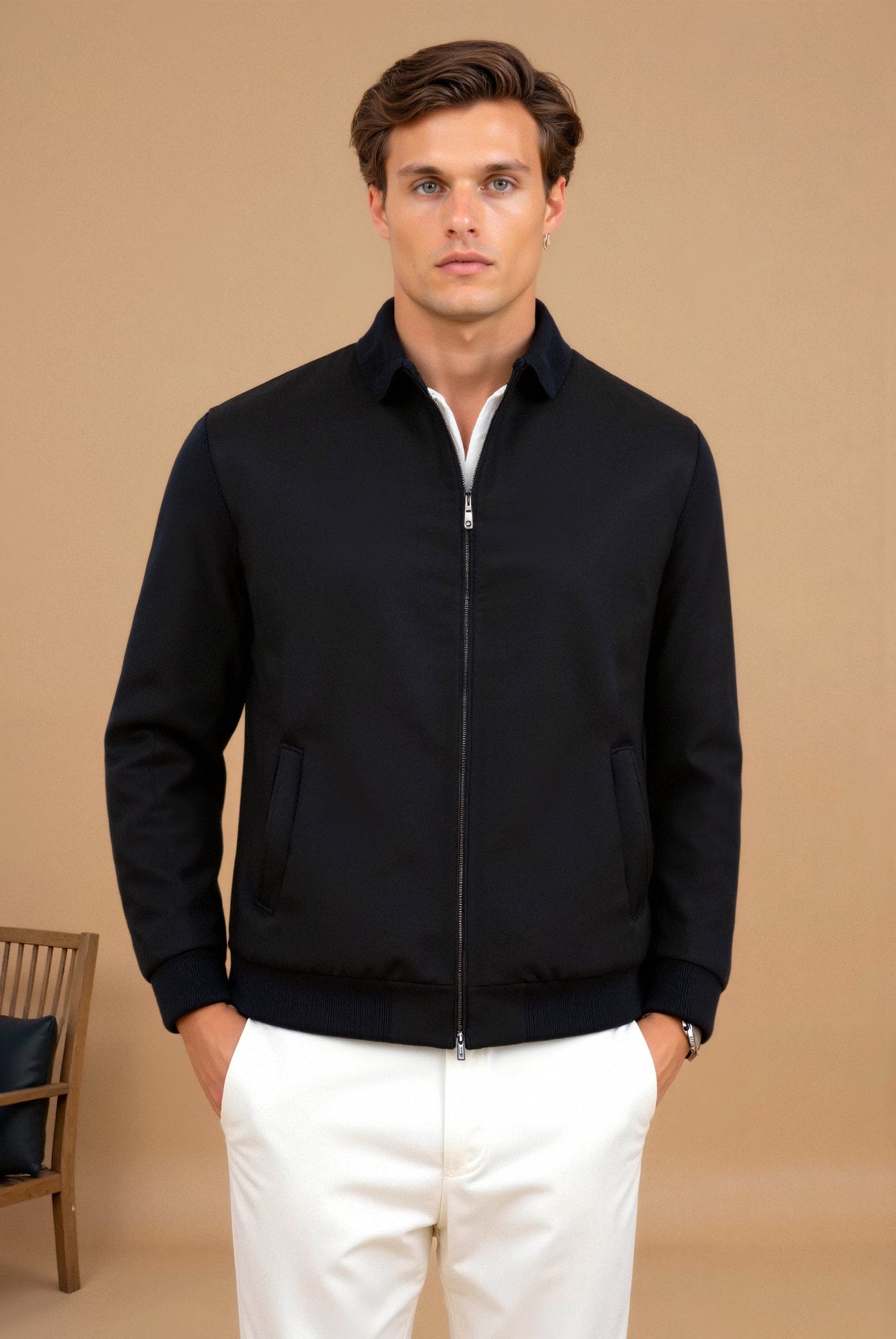 Elegant Slim Fit Clean Winter Jacket